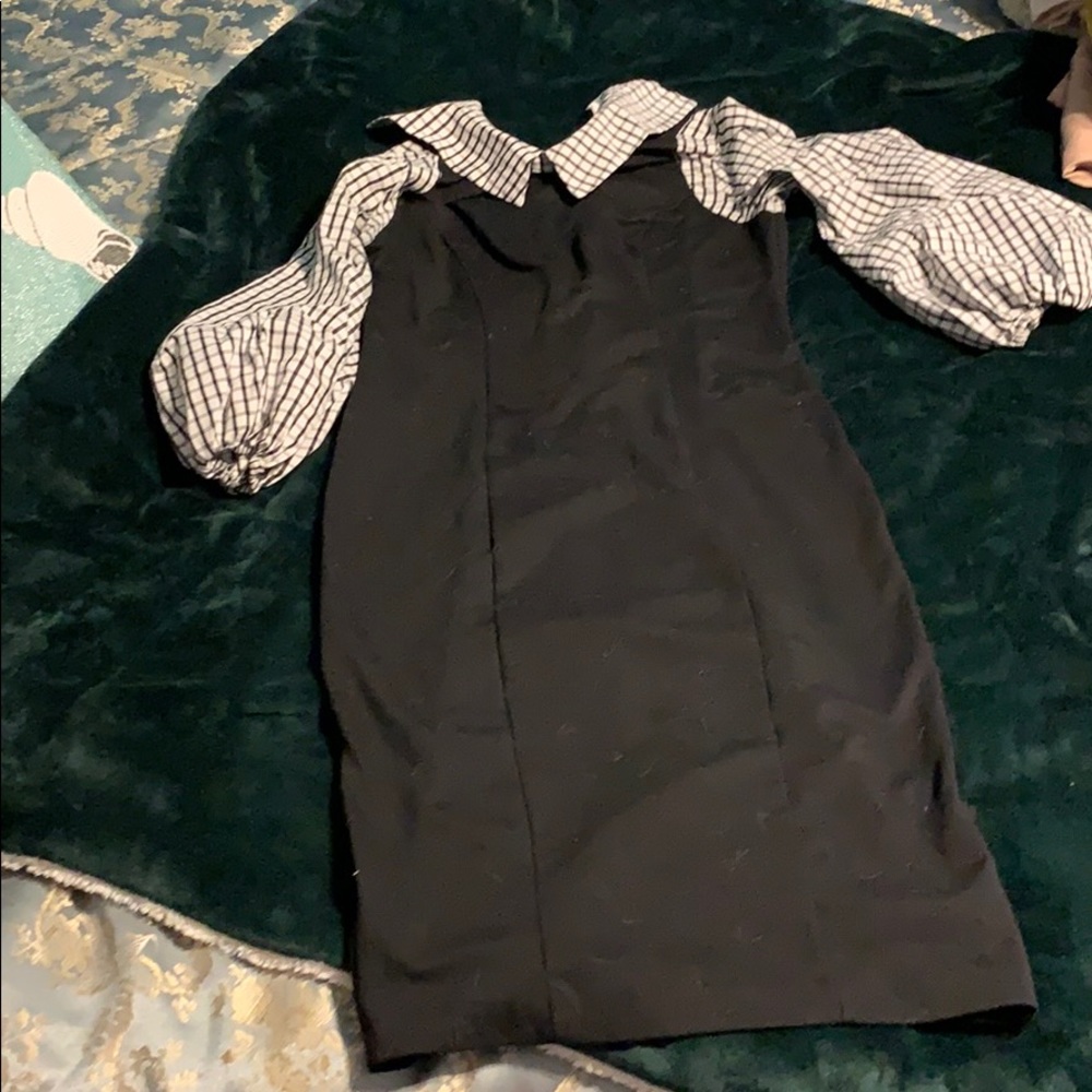 Bell sleeve dress